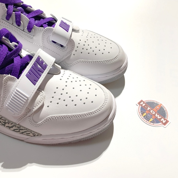 💜Air Jordan Legacy 312 L.A Lakers Men's size 12💛 - Picture 6 of 8